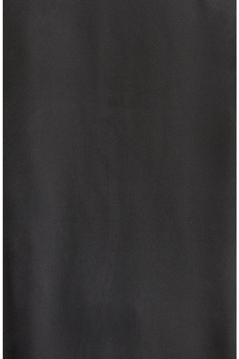 Ruffle Front Blouse, Alternate, color, RICH BLACK