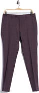 Original Penguin Plaid Flat Front Stretch Wool Blend Dress Pants