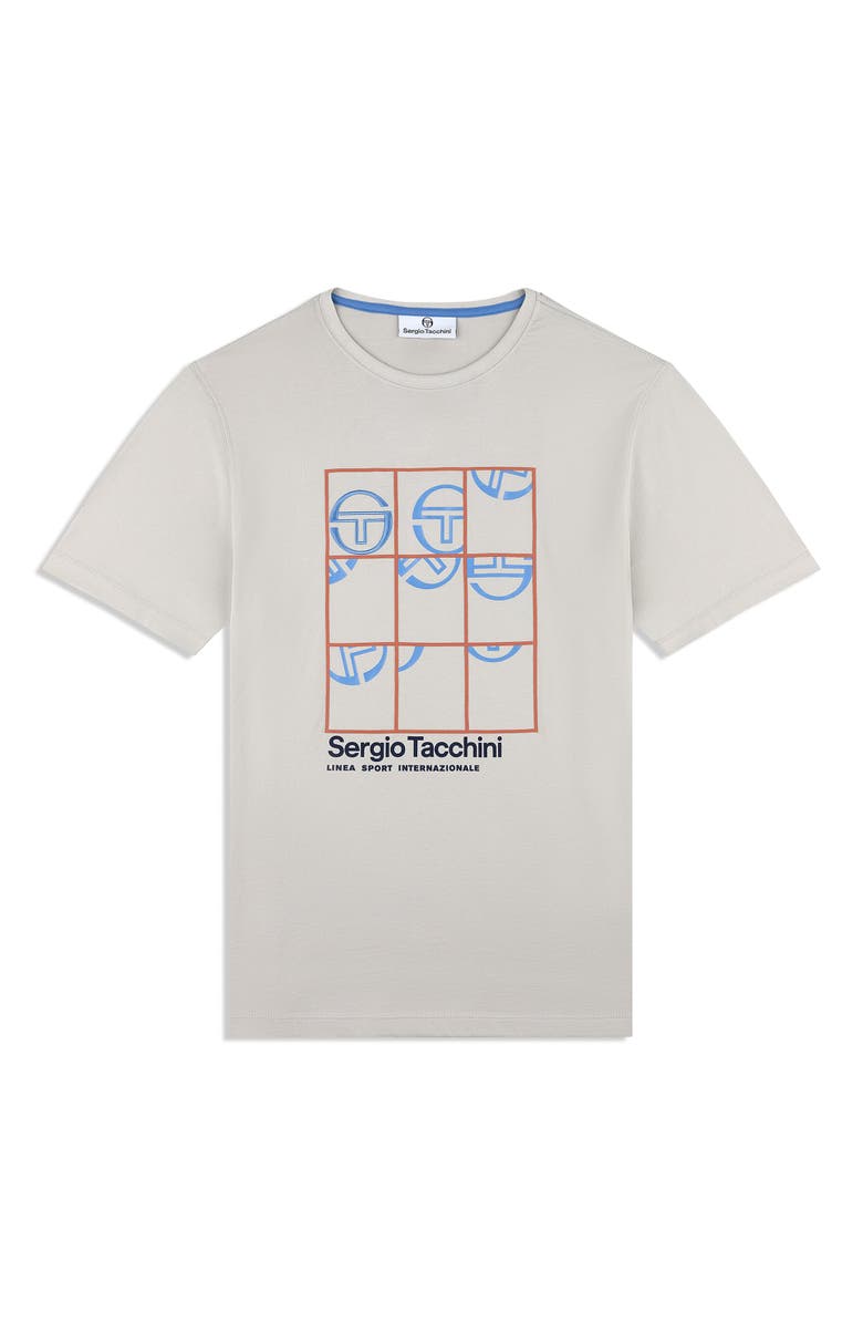 Sergio Tacchini Vincere T-shirt, Alternate, color, Quiet Grey