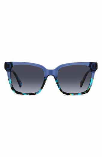 harlow gs 55mm gradient polarized square sunglasses