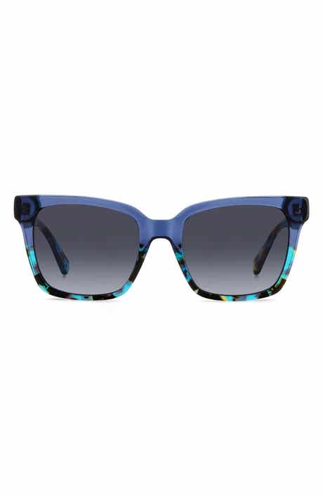 harlow gs 55mm gradient polarized square sunglasses