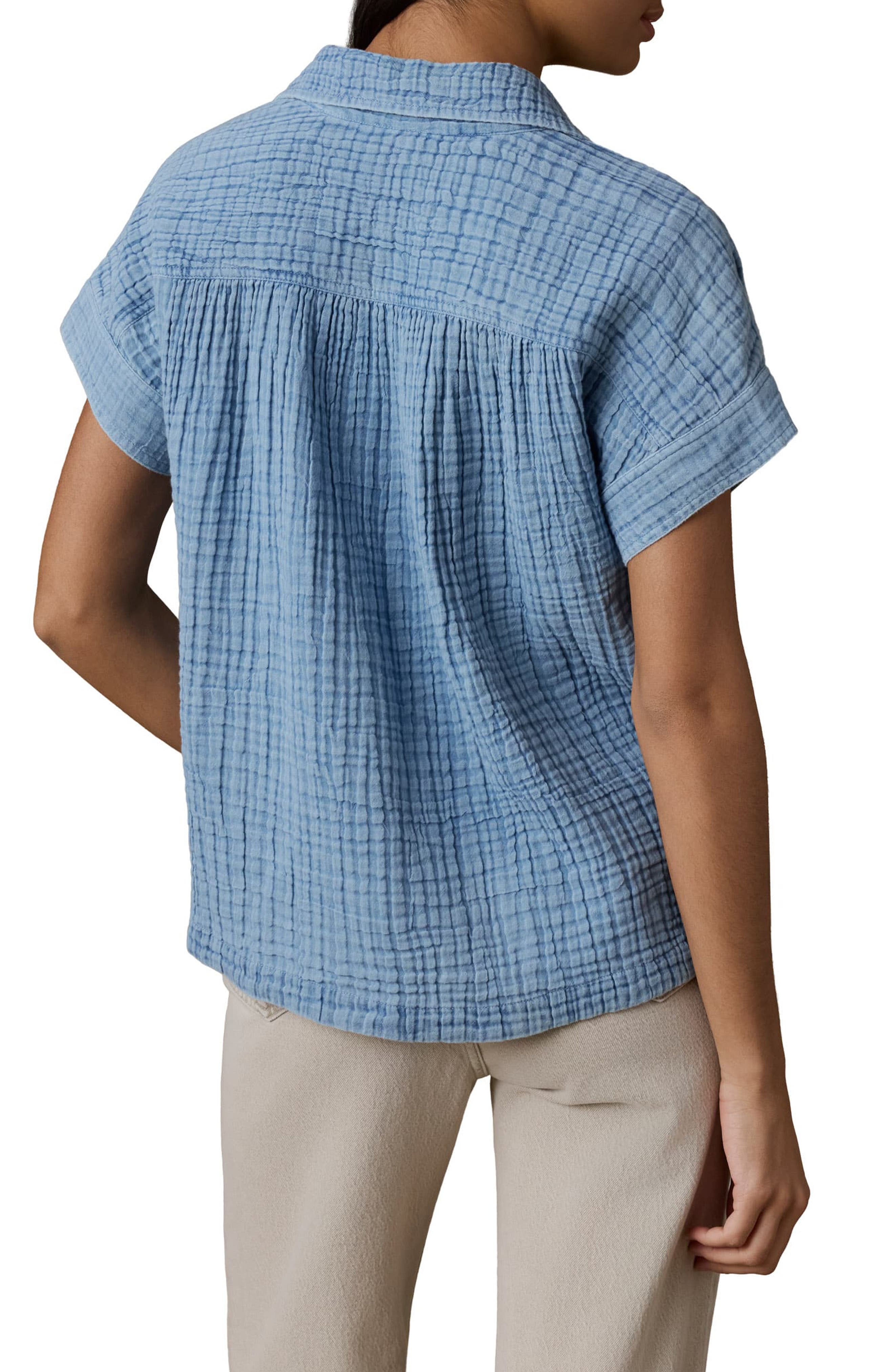 Dune Zoe Cotton Gauze Top - image 4