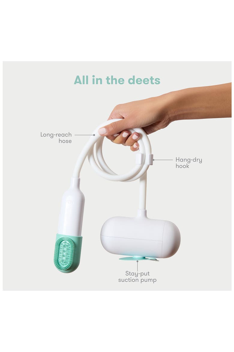 Control The Flow Bath Sprayer, Alternate, color, WHITE