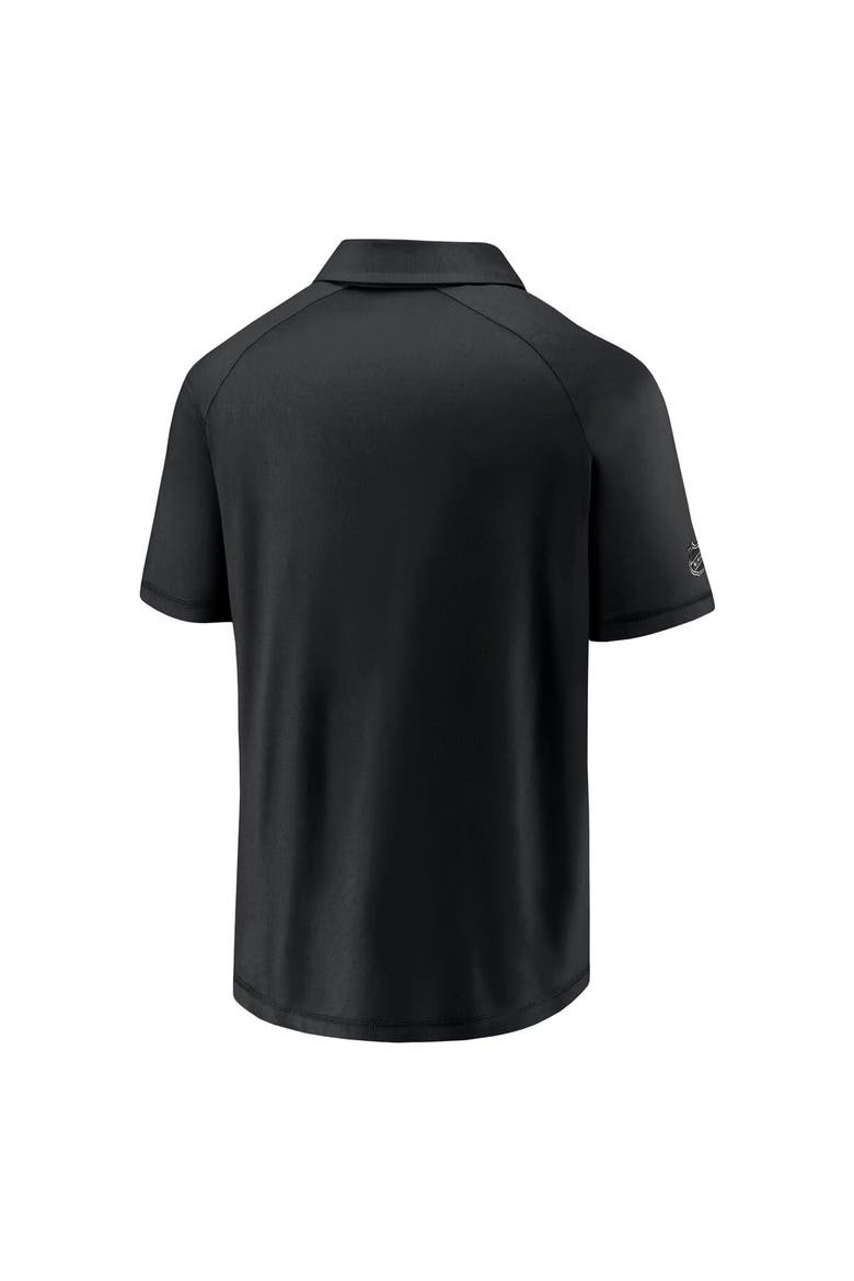Men's Fanatics Branded Black Boston Bruins Authentic Pro Logo Polo, Alternate, color, Black