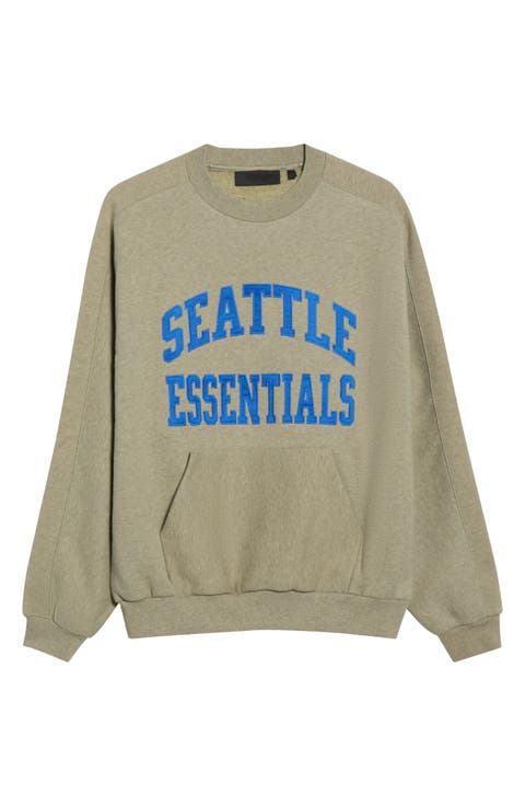 Seattle Seahawks 90s Relaxed Crewneck Sweatshirt