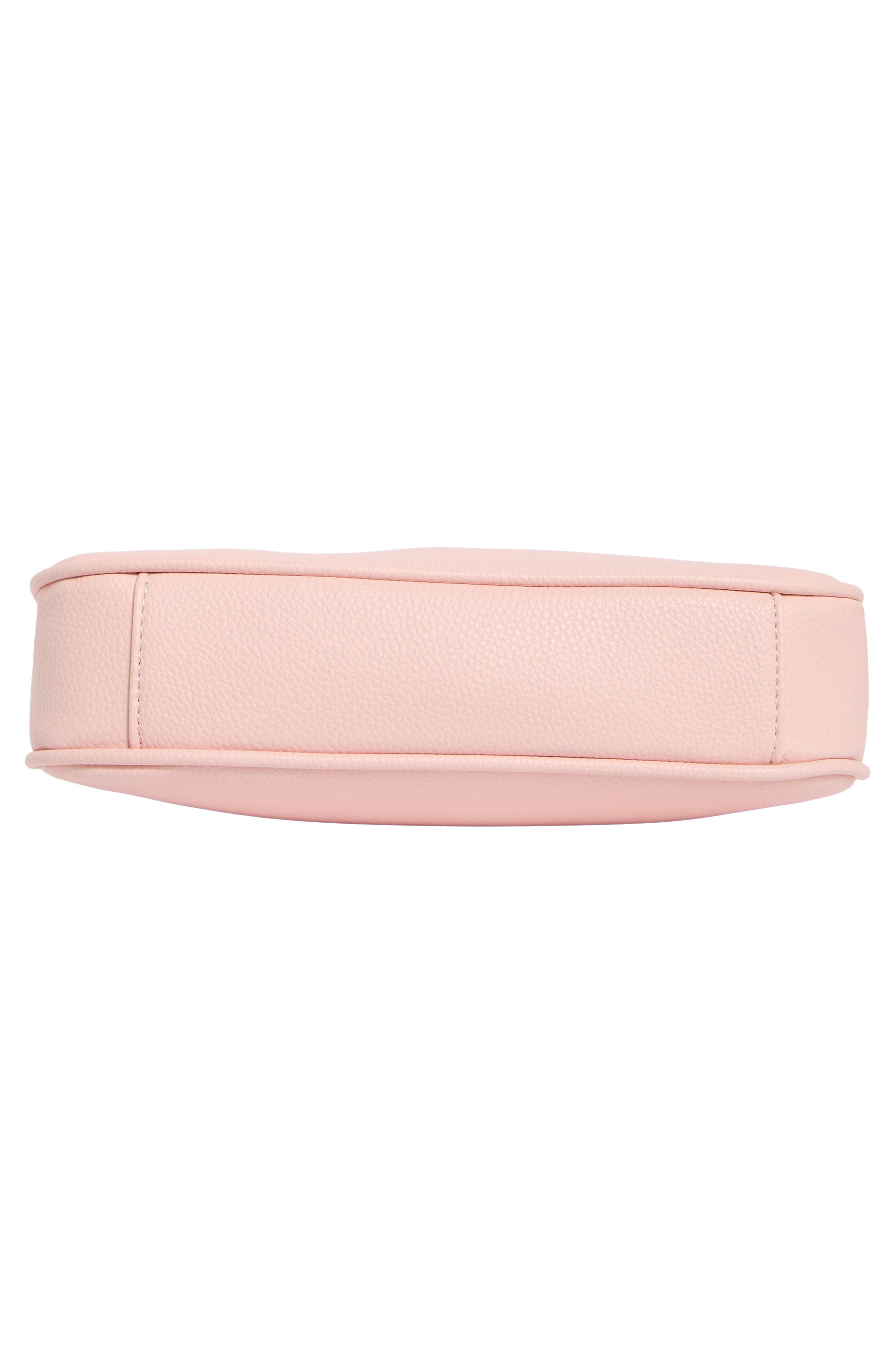 Nanette Lepore Chain Handle Shoulder Bag, Alternate, color, Peachy Pink