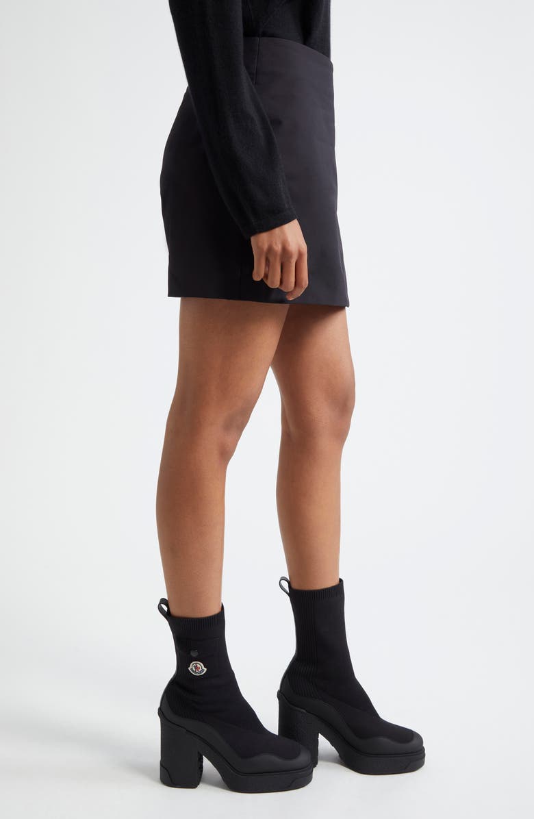 Moncler Logo Patch Stretch Skort, Alternate, color, 
