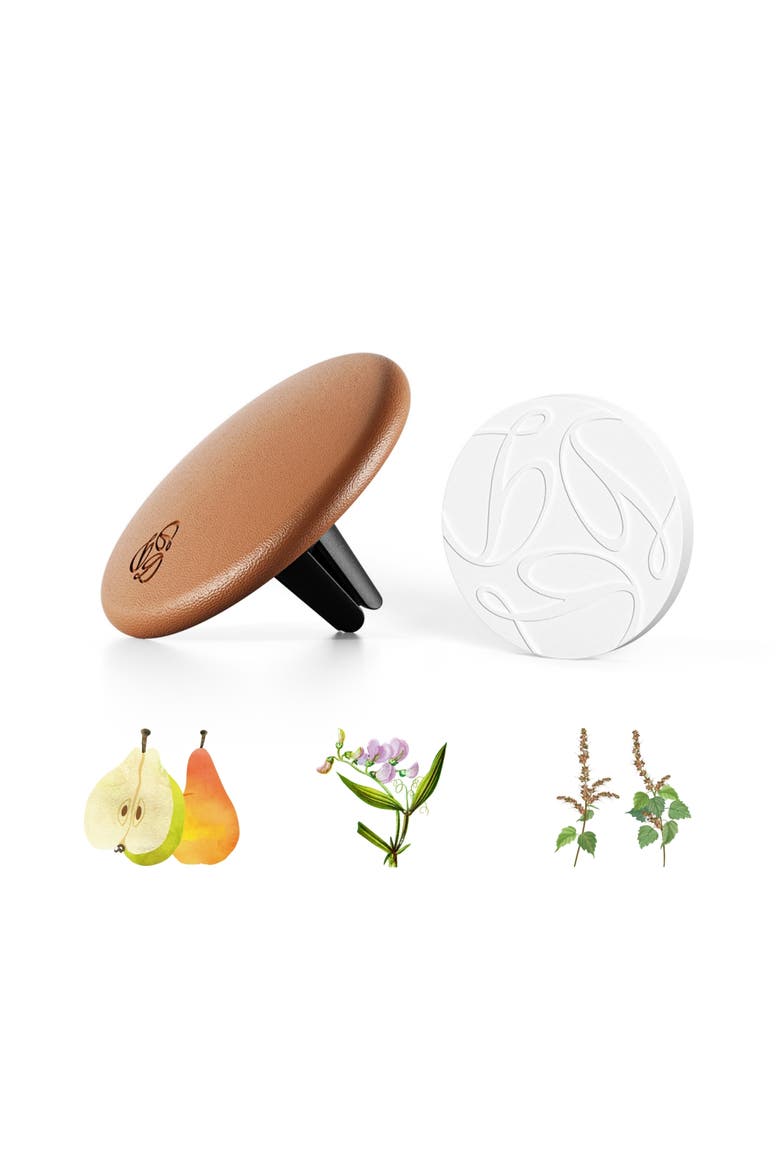 Freesia Camel Lambskin Car Diffuser and Insert, Main, color, Regular