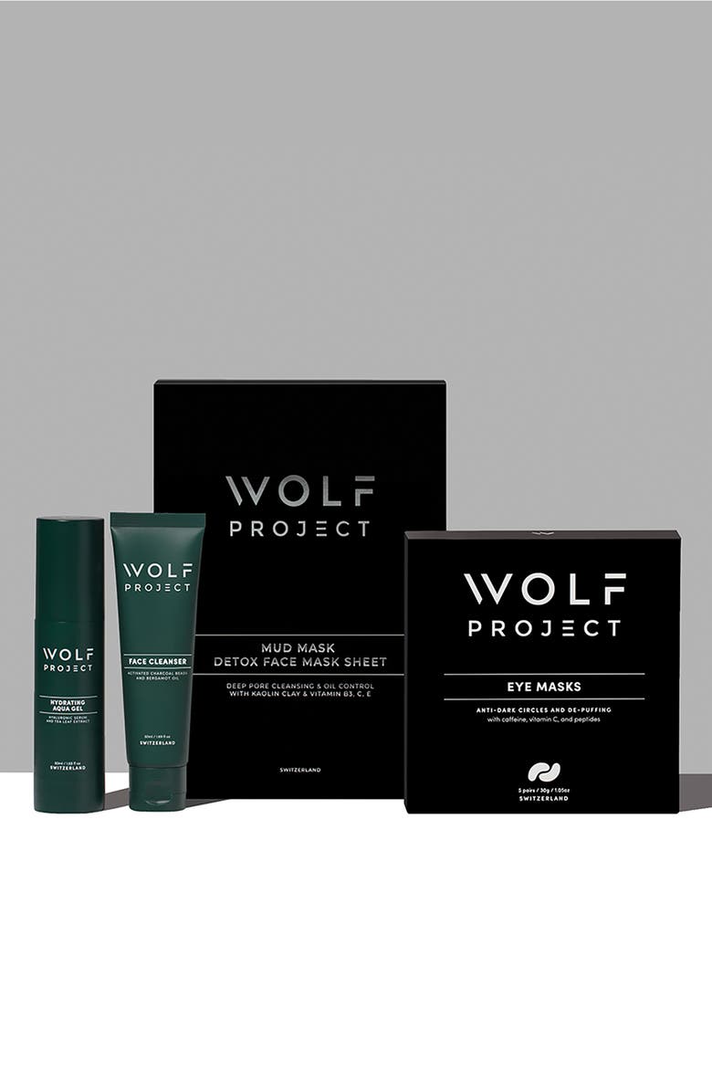 Wolf Project Detox Mud Face Mask, Alternate, color,