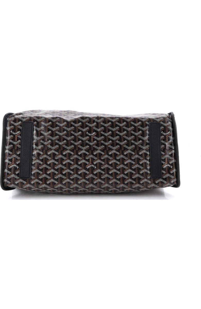 Pre-Owned Goyard Hardy Pet Carrier Coated Canvas PM, Alternate, color, Black