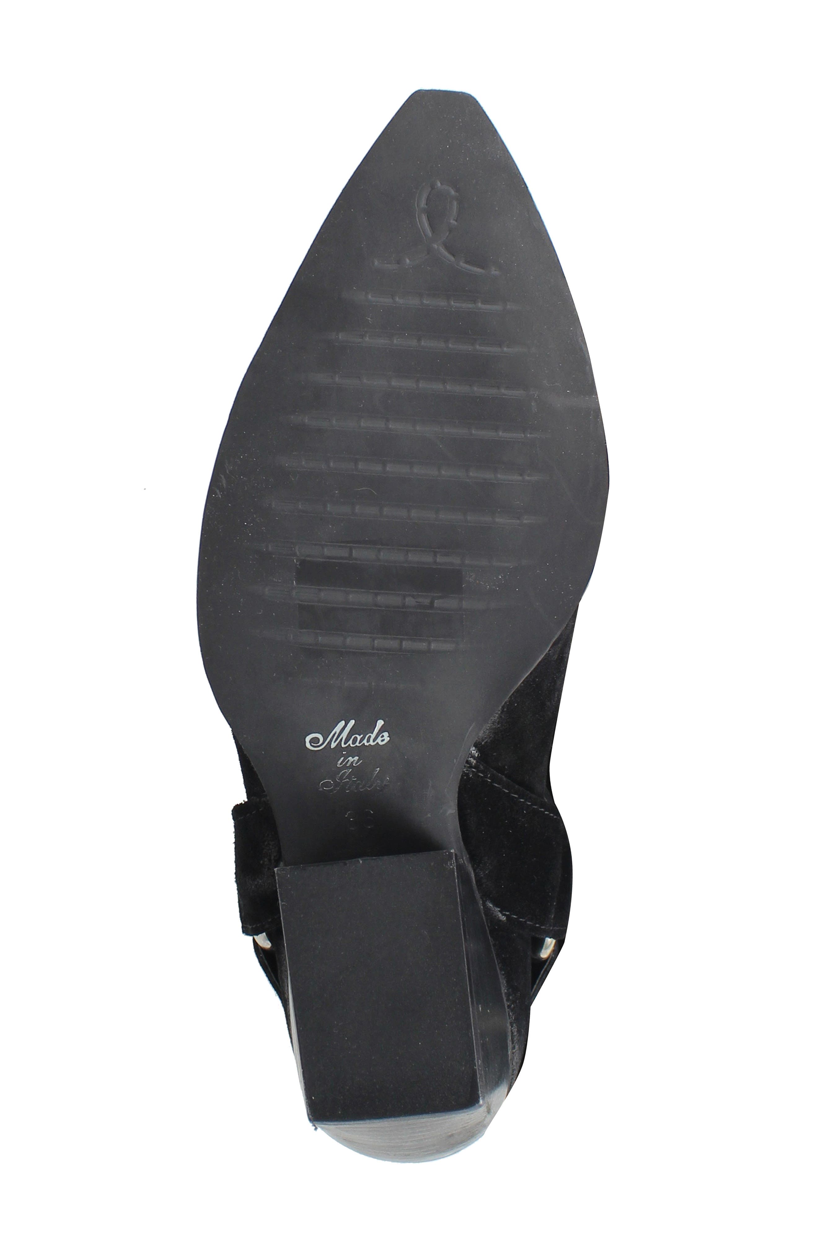 ZIGIny Giana Studded Western Boot, Alternate, color, Black