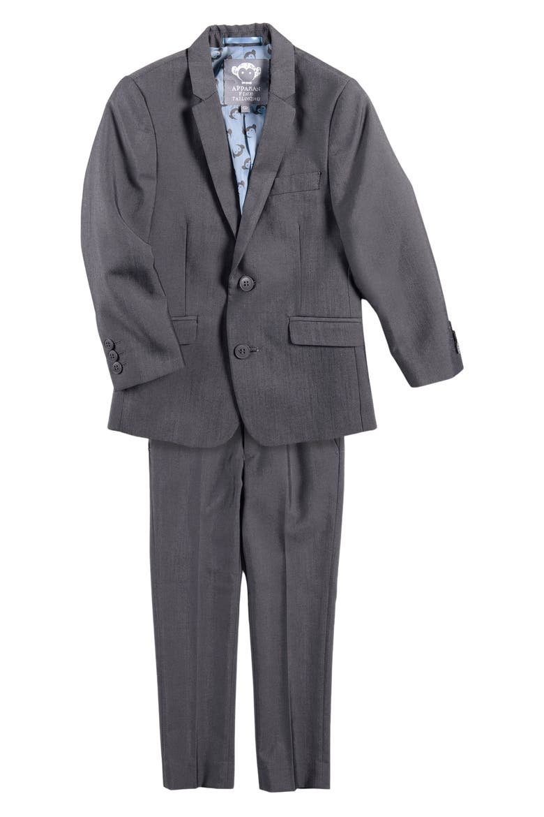 Two-Piece Suit, Main, color, VINTAGE BLACK