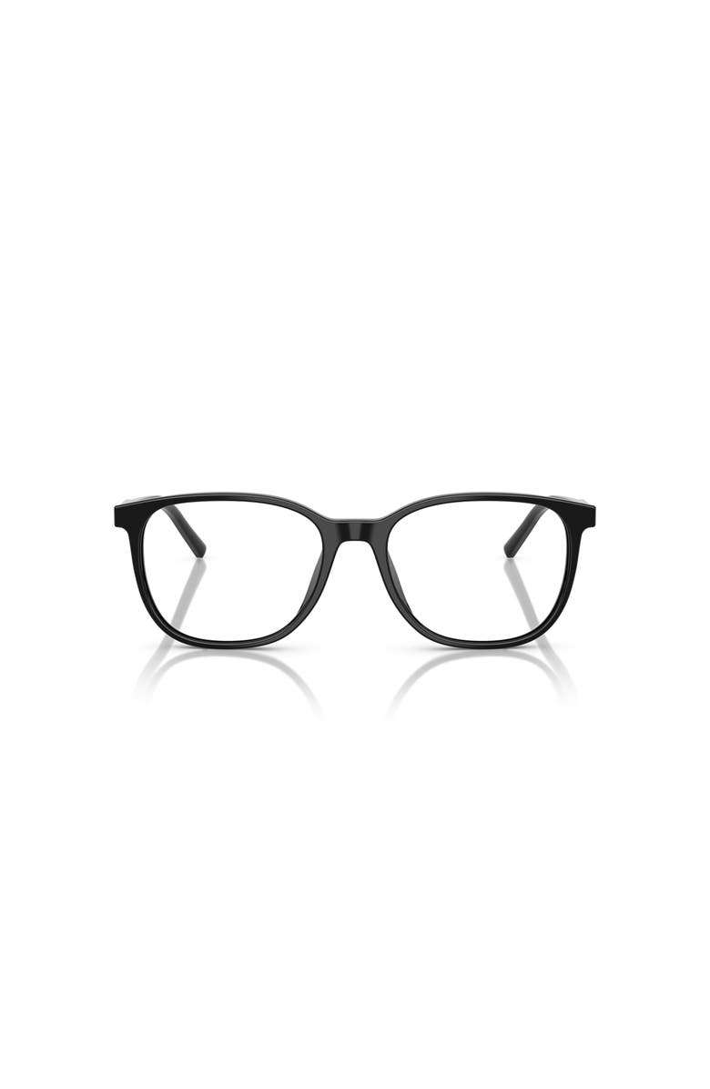 Dolce&Gabbana 51mm Rectangle optical glasses, Alternate, color, Black