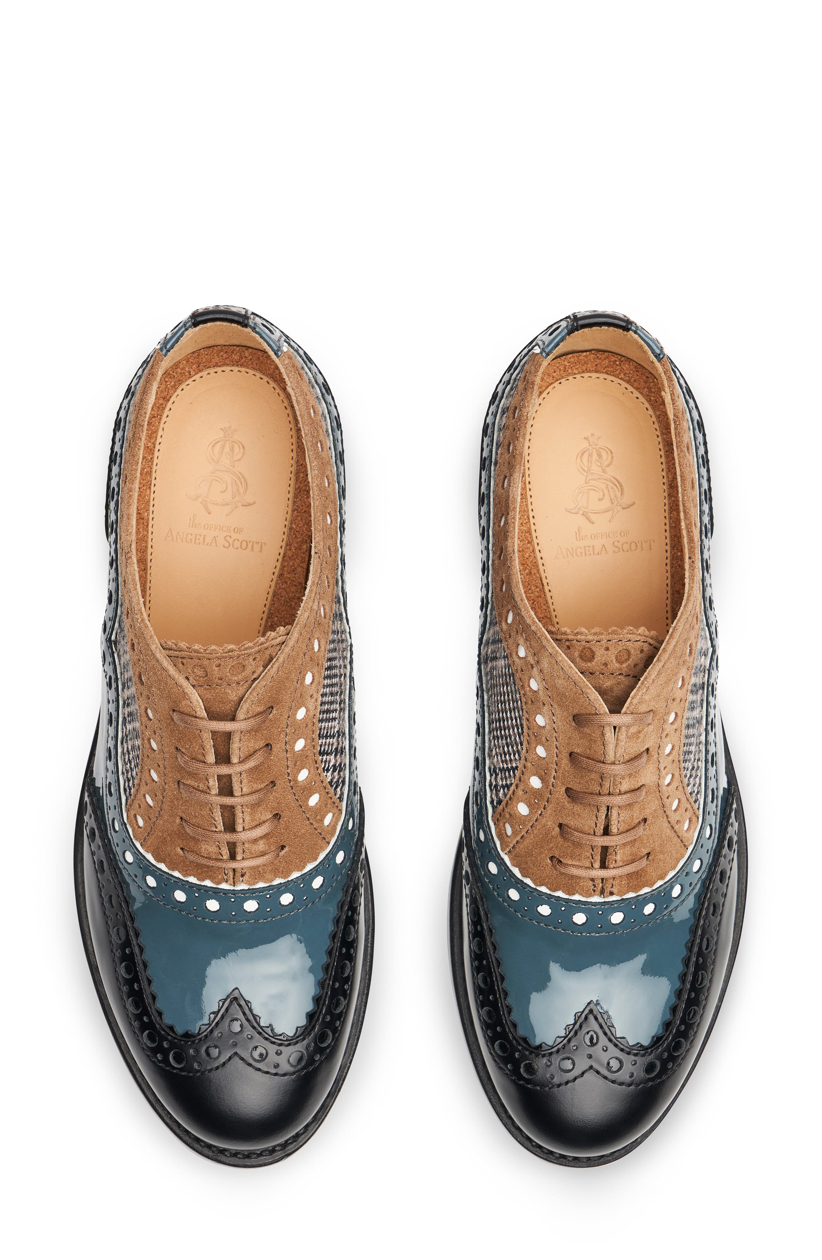 The Office of Angela Scott Mr. Doubt Wingtip Oxford, Alternate, color, 