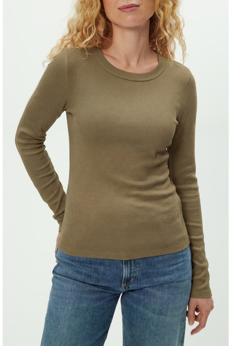 Zola Long Sleeve T-Shirt, Main, color, CAPER