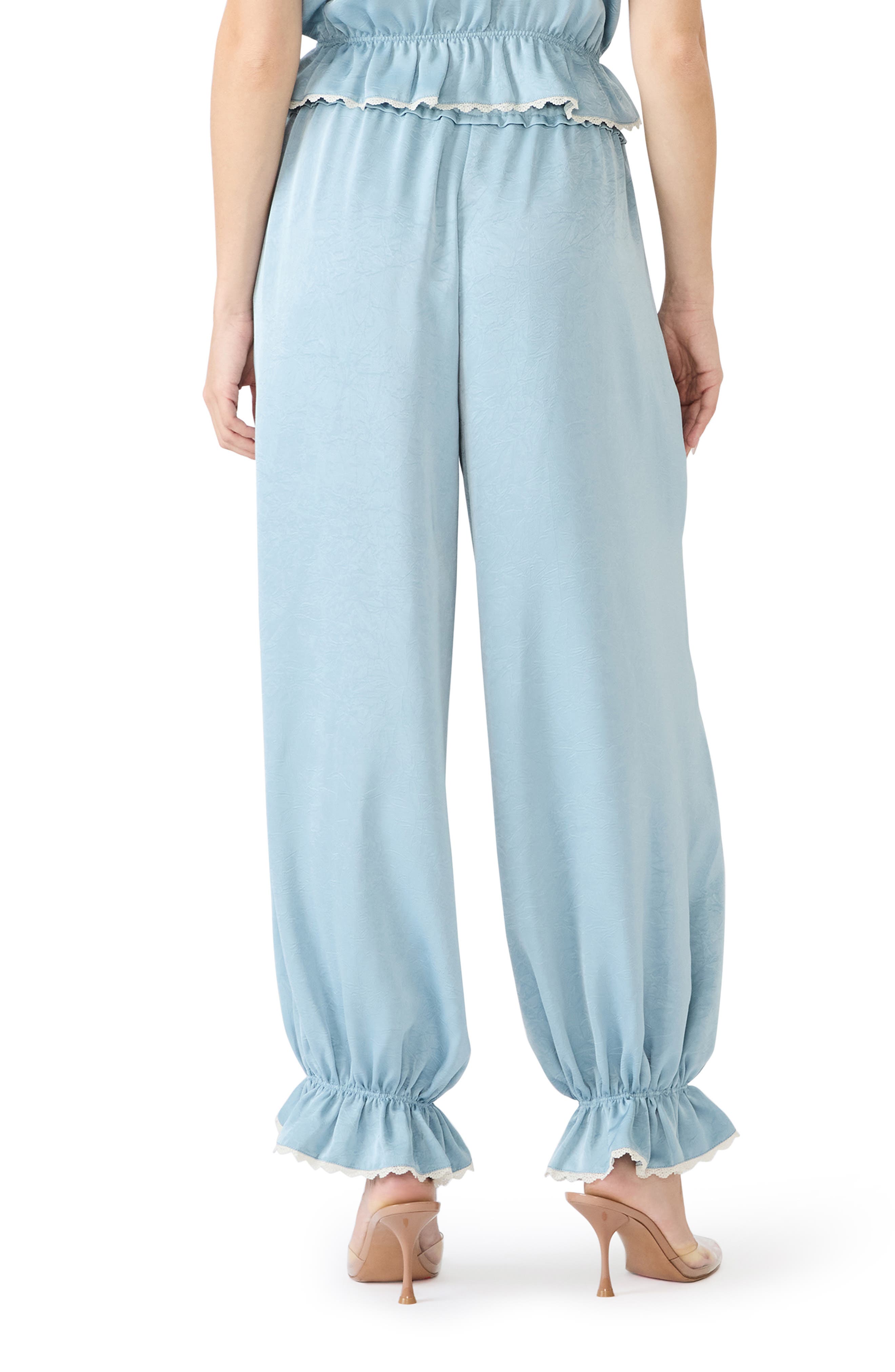 Roan Floral Jacquard Pull-On Pants - image 2