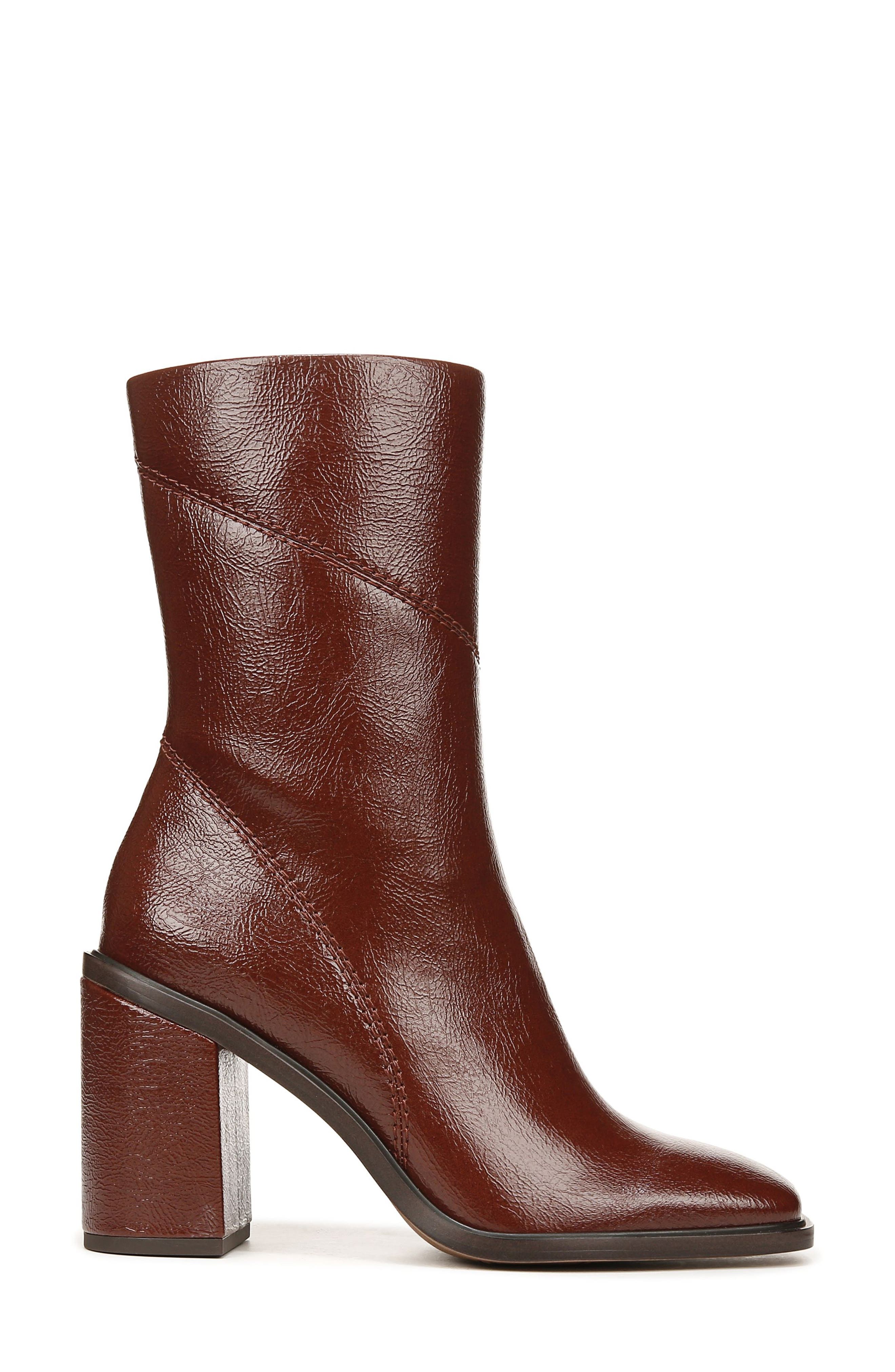 Franco Sarto Stevie Bootie, Alternate, color, Mahogany