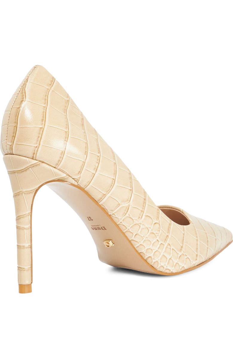 Dune London Assured Pointed Toe Pump, Alternate, color, Camel