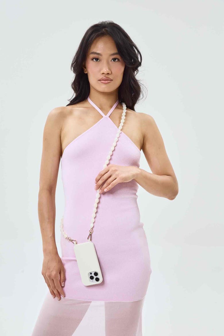 Valerie Phone Chain, Alternate, color, Ivory