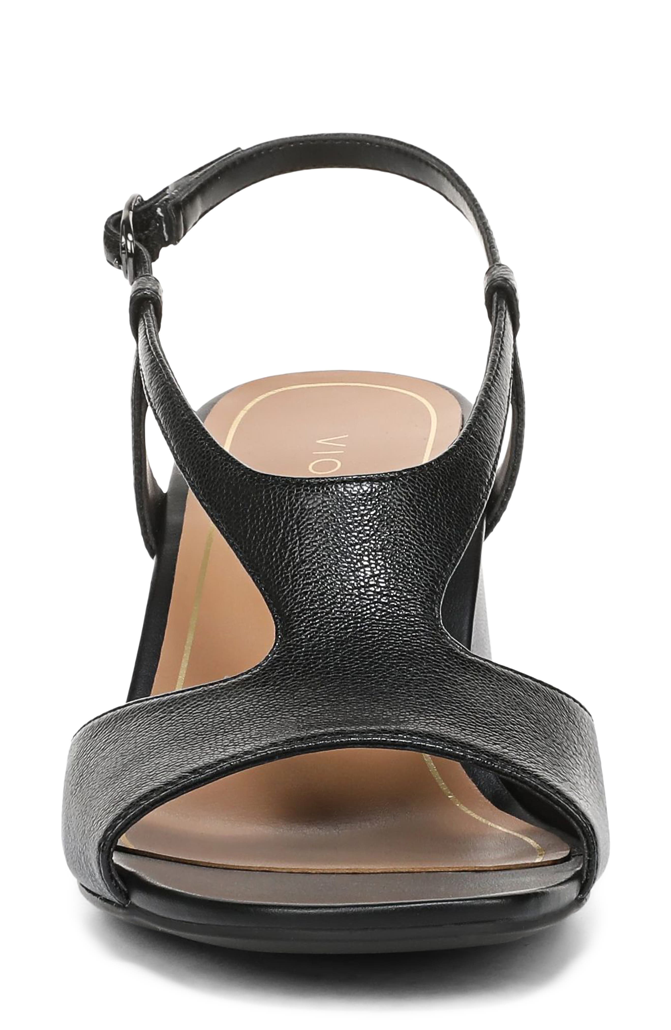 Raquel Block Heel Sandal, Alternate, color, BLACK LEATHER