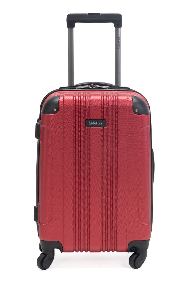 Out Of Bounds Hardside Carry-On Luggage, Main, color, SCARLET RED