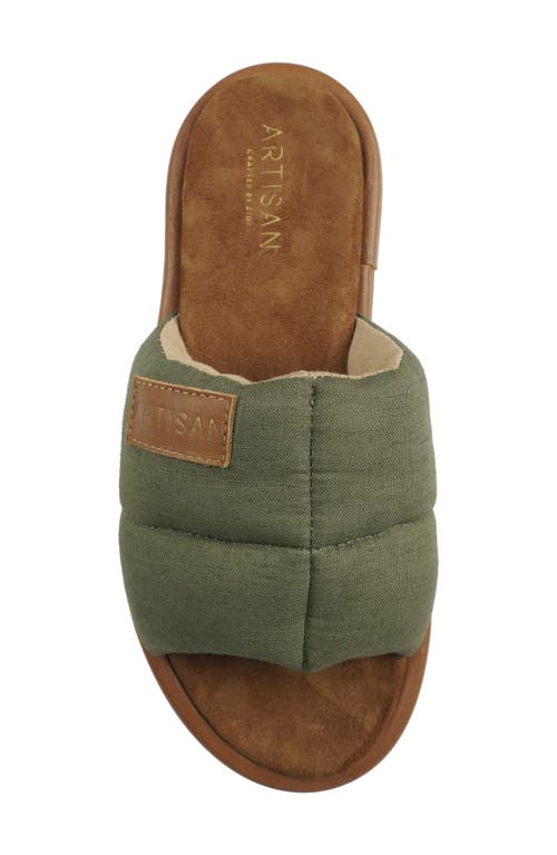 Artisan Crafted By Zigi Pax Platform Sandal In Olive