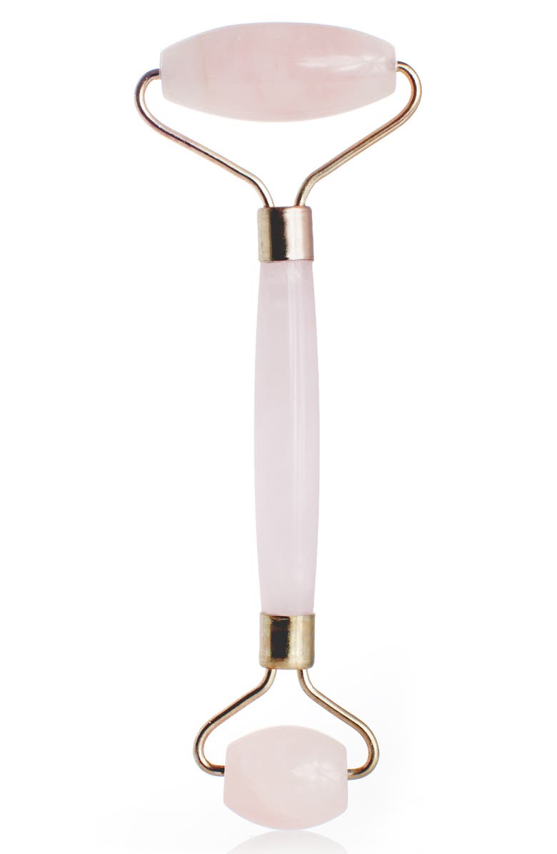 Herbivore Botanicals Rose Quartz Facial Roller, Main, color,
