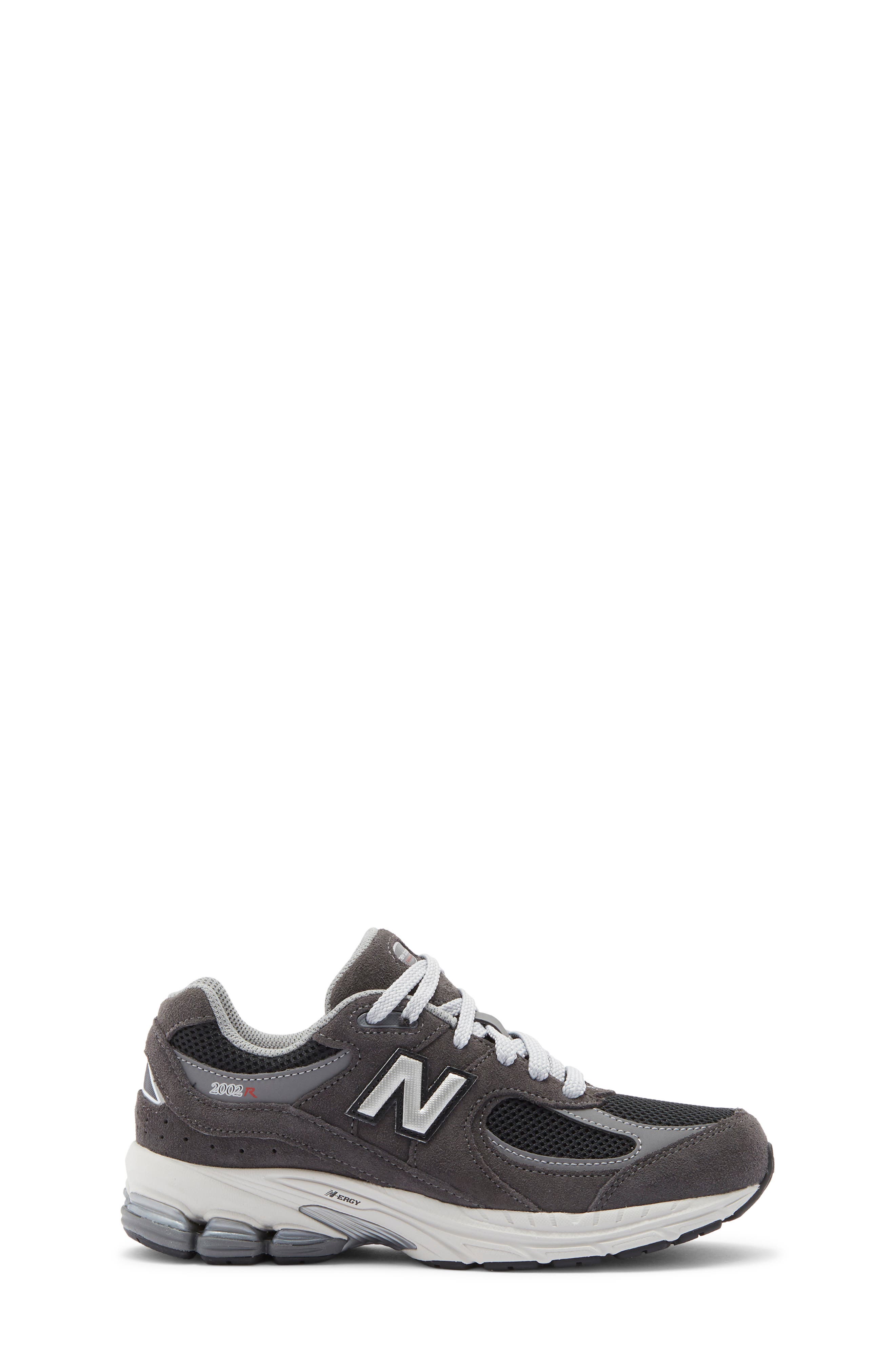 New Balance Kids' 2002R Sneaker, Alternate, color, Black Cement/ Castlerock