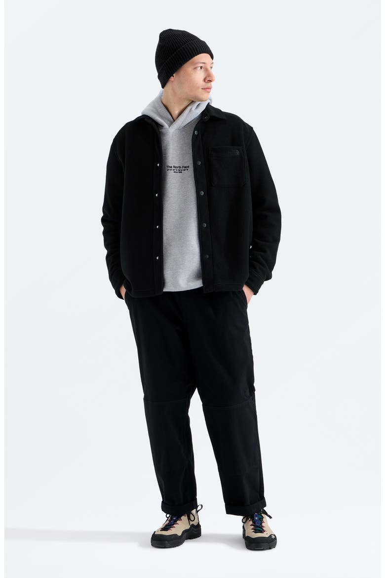 Open Range Fleece Shirt Jacket, Alternate, color, TNF BLACK