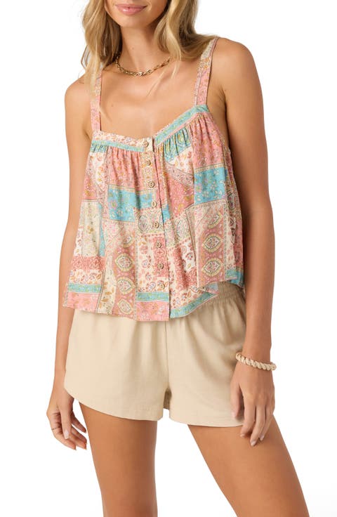 Roslyn Button-Up Tank
