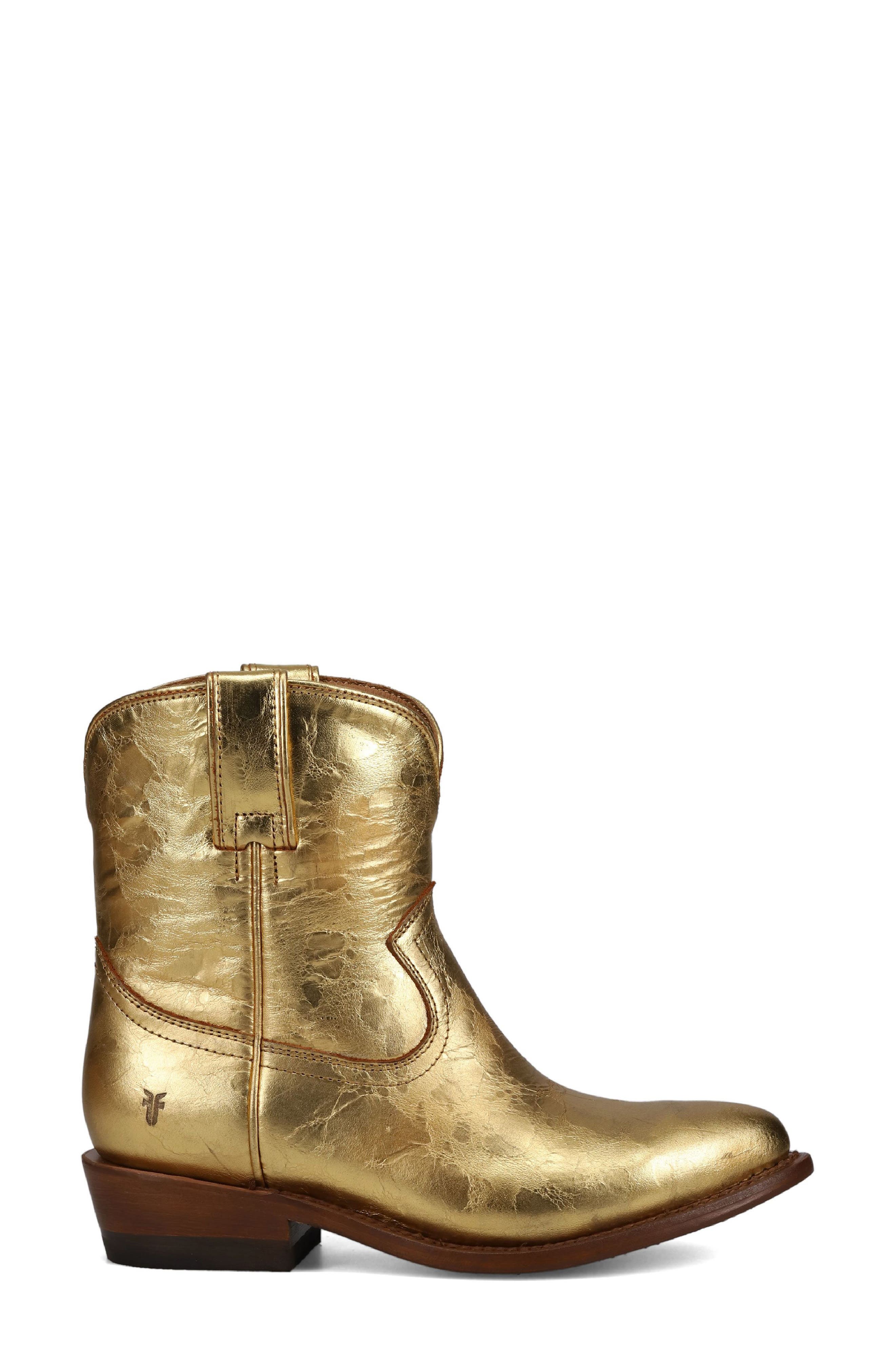 Billy Western Boot, Alternate, color, GOLD