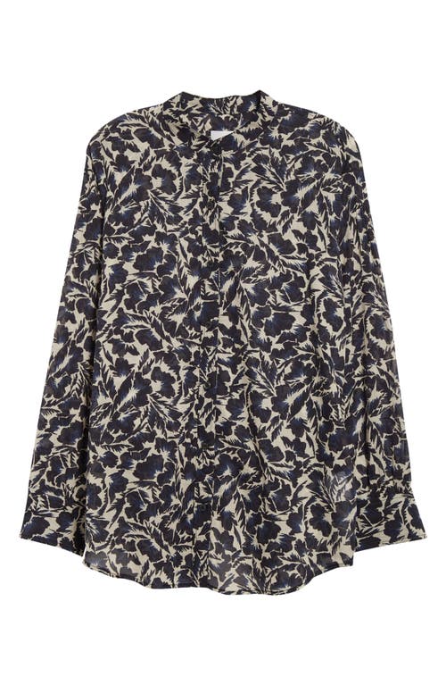 A.l.c . Dylan Floral Print Long Sleeve Shirt