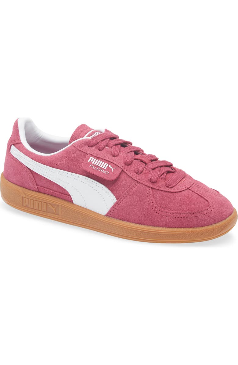 PUMA Palermo Sneaker, Main, color, Berry-Silver Mist