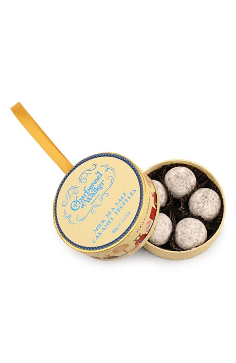 Milk Sea Salt Caramel Truffle Ornament Box