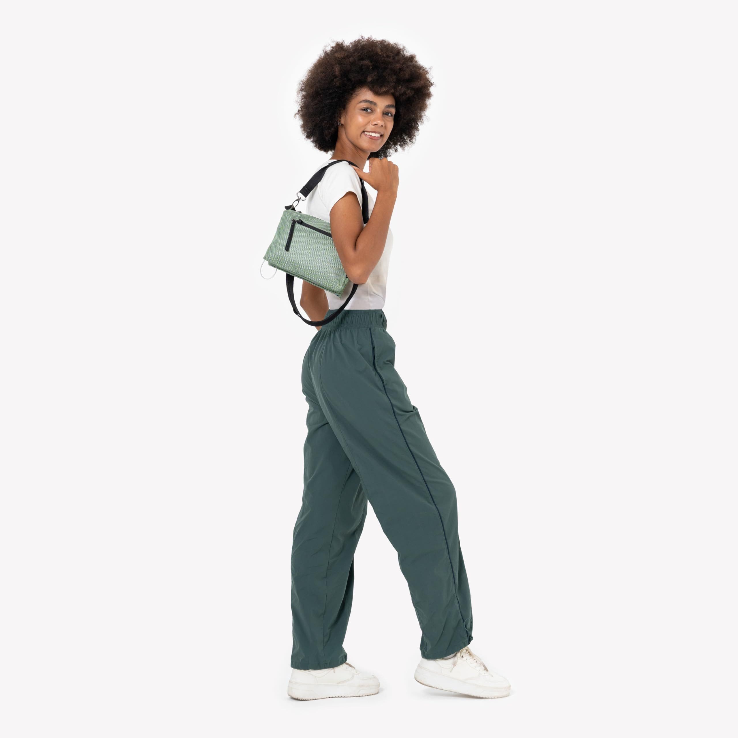 Sherpani Mei Anti Theft Crossbody Purse, Alternate, color, Aloe Mist