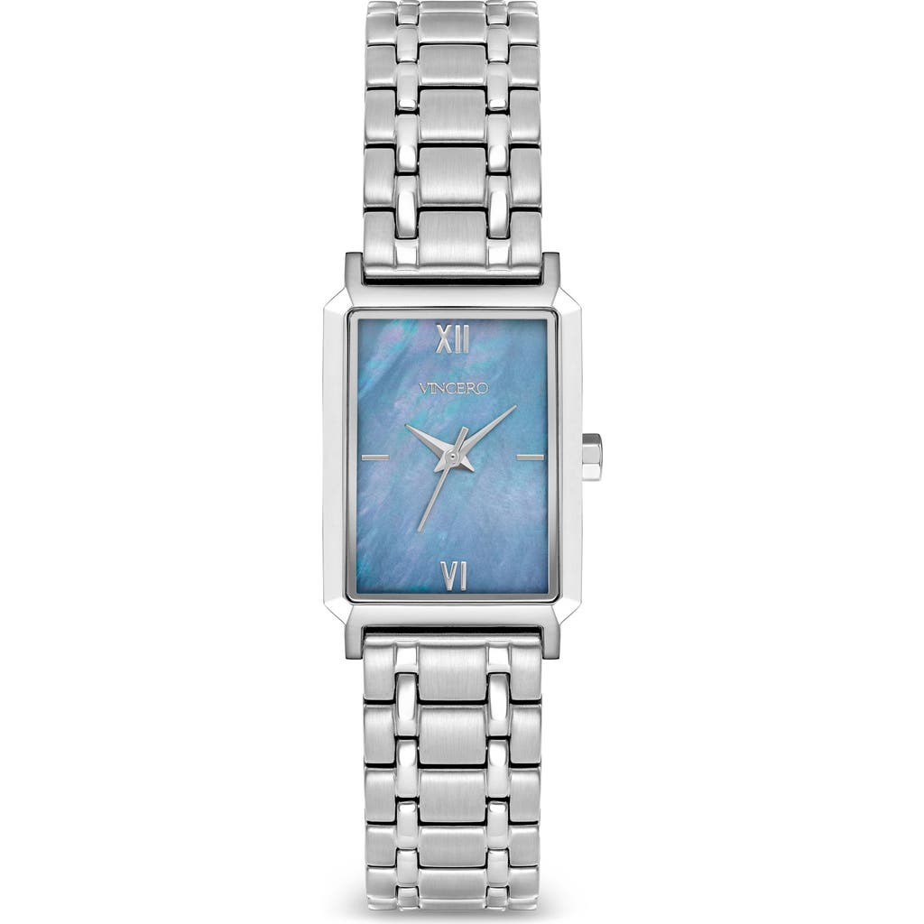 Vincero Ava Bracelet Watch, 20mm X 14mm In Silver/pearl