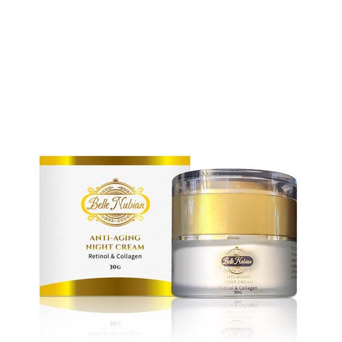 Belle Nubian Facial Night Cream With Collagen And Retinol
