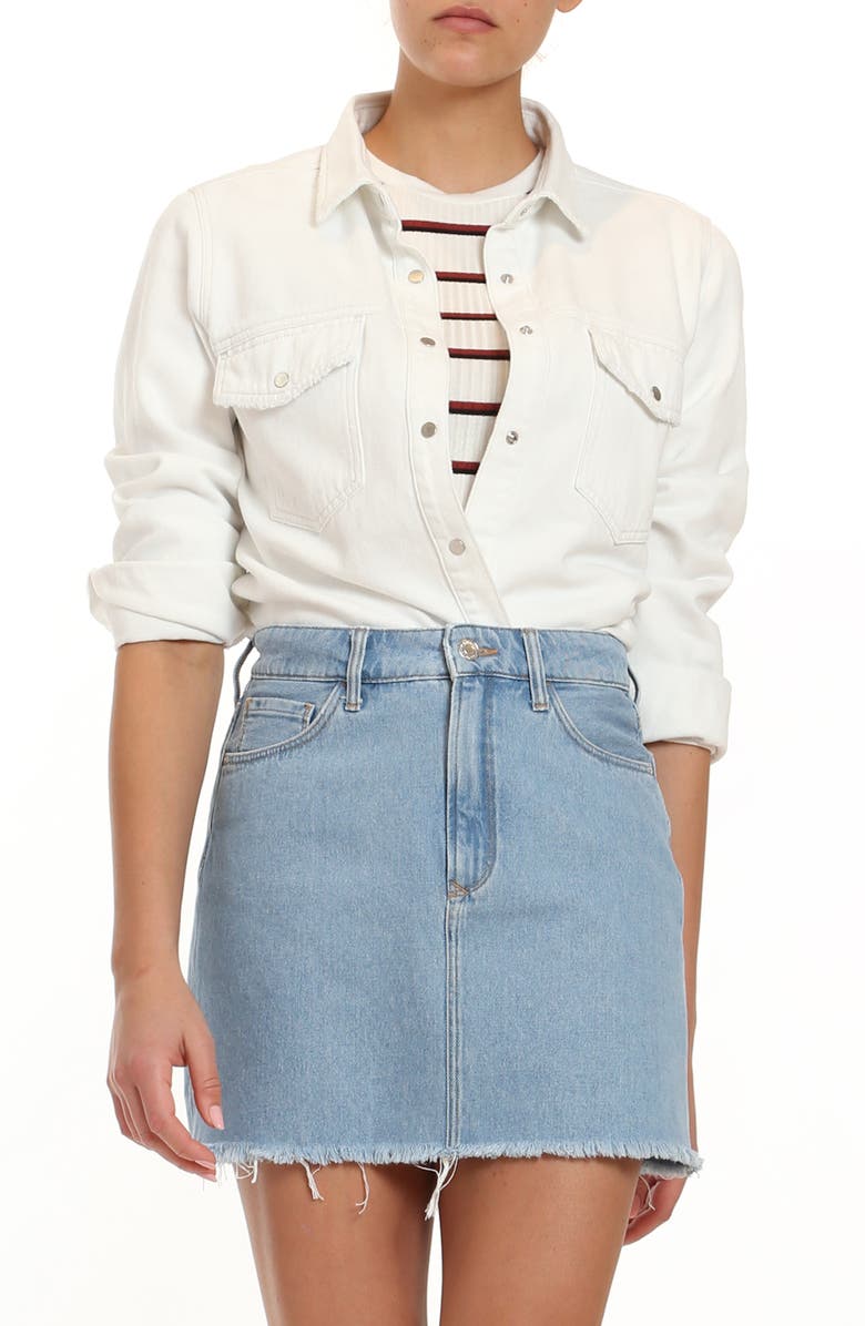 Mavi Jeans Luisa Icon Denim Jacket, Main, color, 