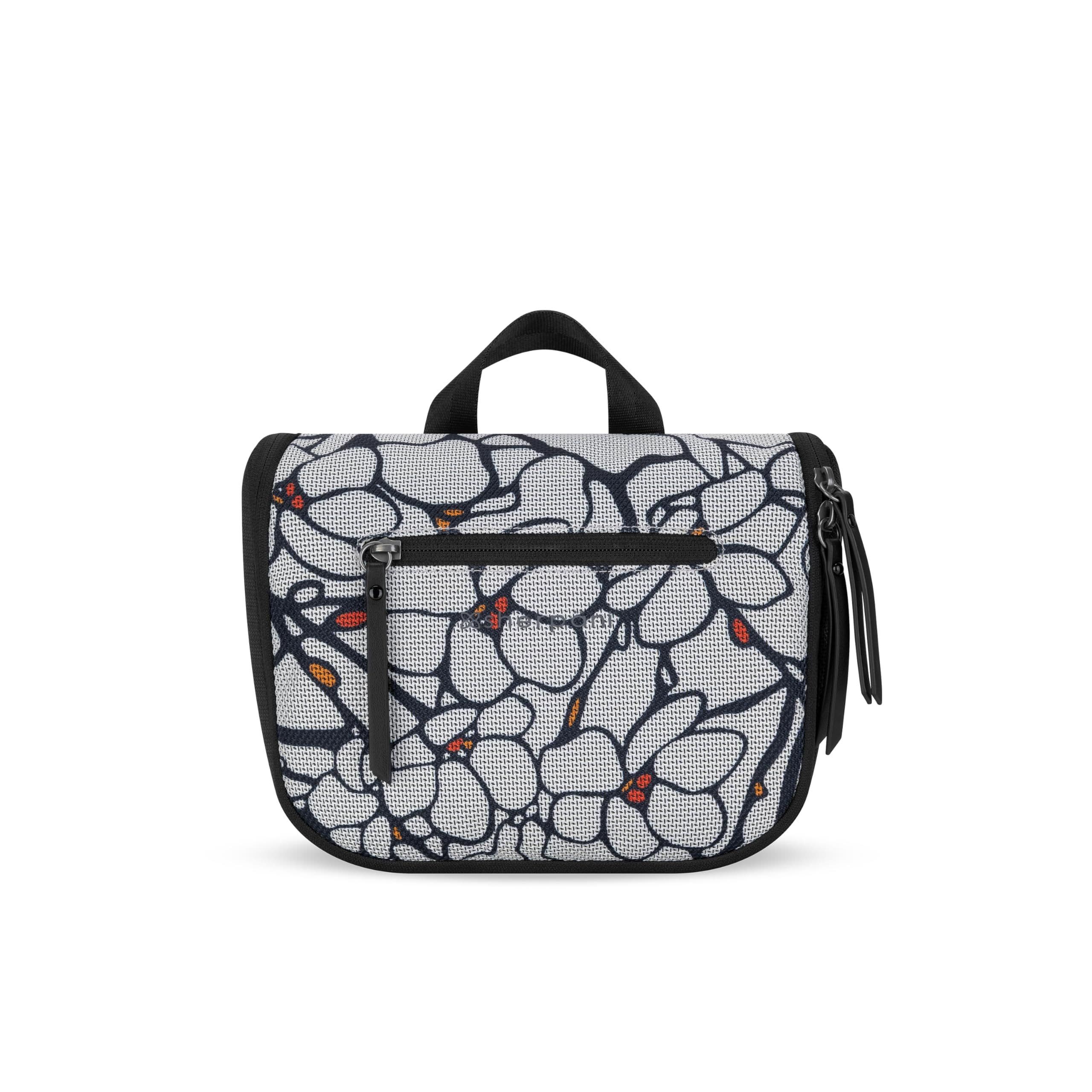 Sherpani Co-pilot, Travel Toiletry Bag, Hanging Cosmetic Organizer, Water Resistant Makeup Bag, Show In Pink