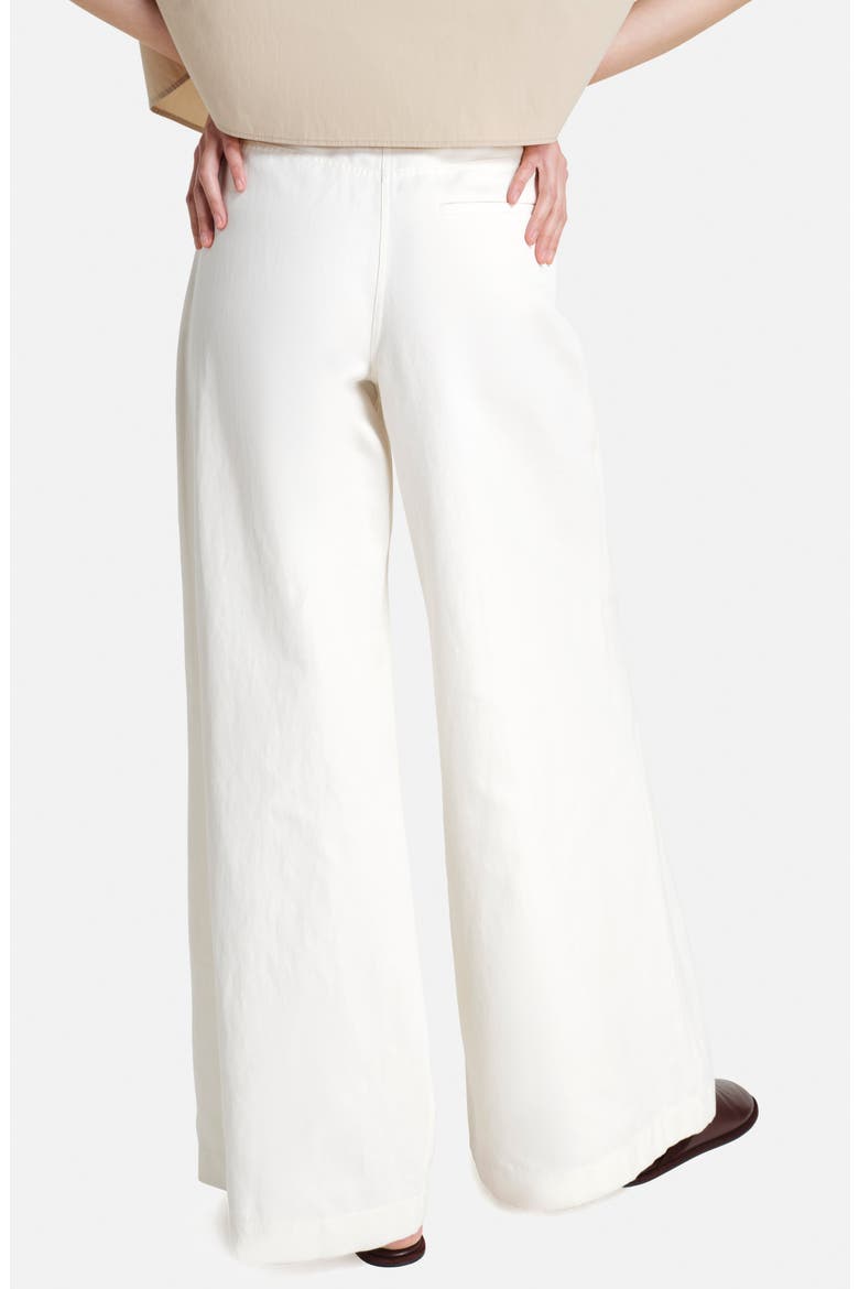 Dees Wide Leg Pants, Alternate, color, IVOIREA