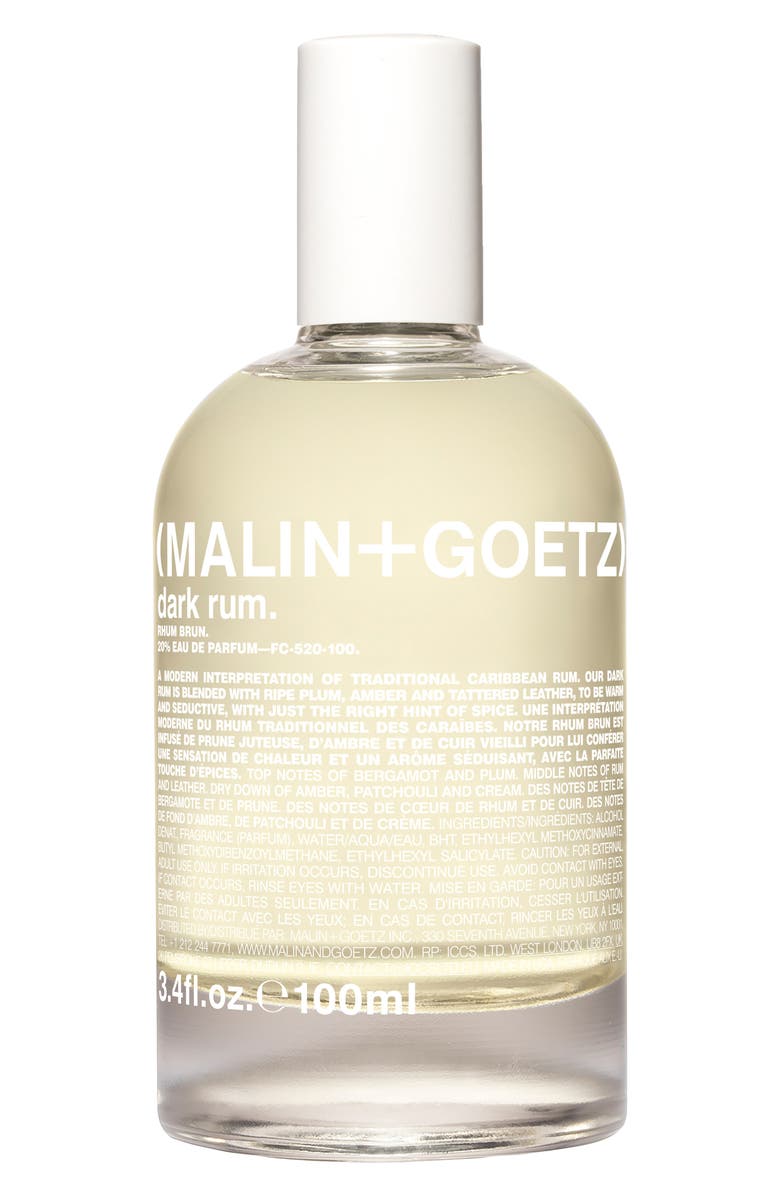 MALIN+GOETZ Dark Rum Eau de Parfum $200 Value, Main, color, Transparent