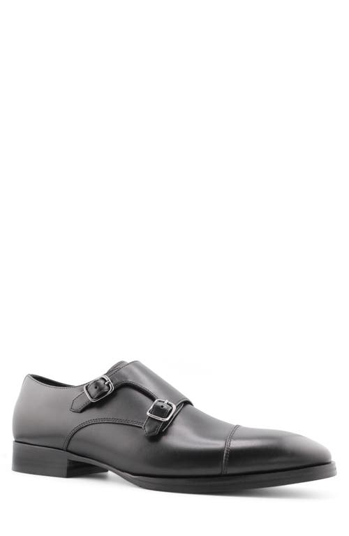 Gordon Rush Brayden Double Monk Strap Shoe in Black  product
