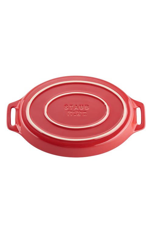 Staub Ceramic 2-piece Oval Baking Dish Set