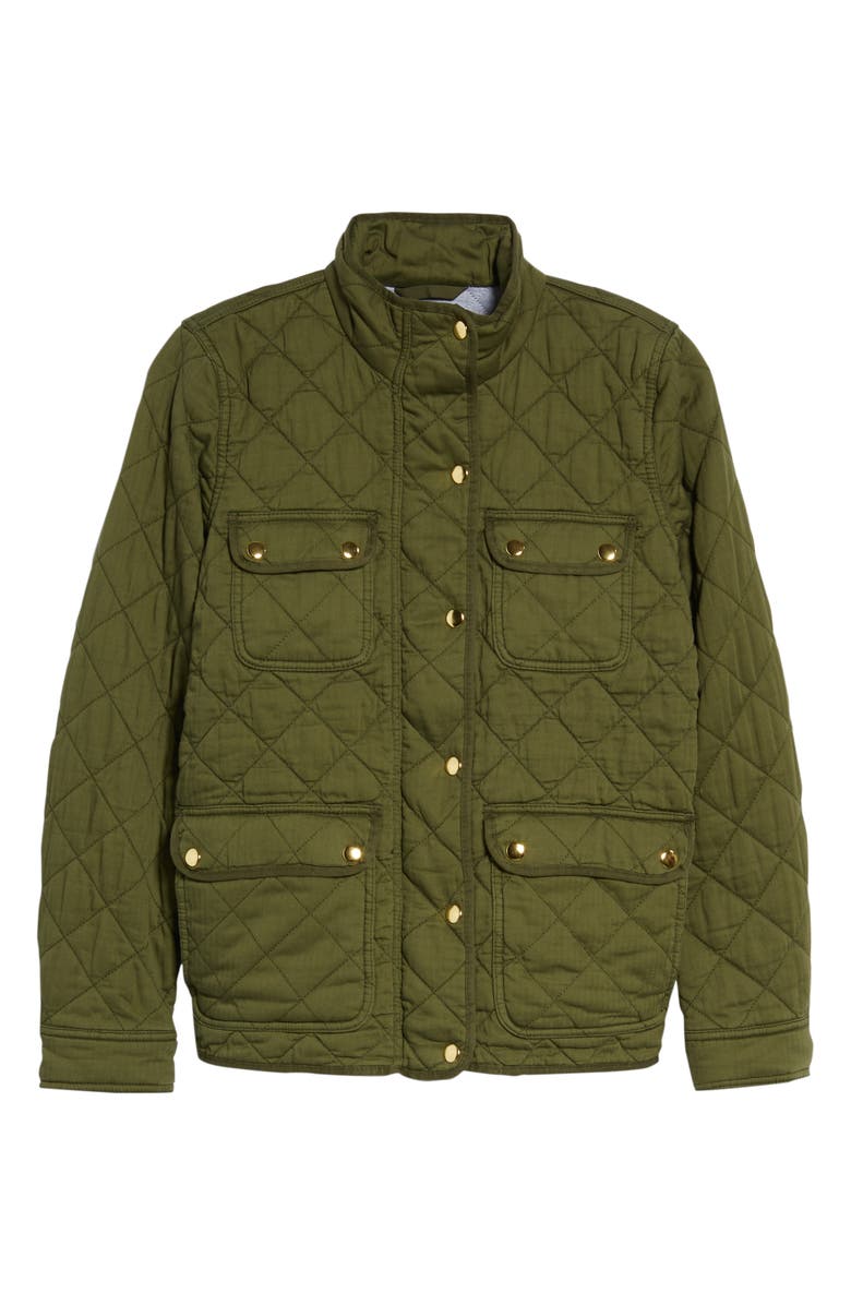 J.Crew Quilted Downtown Field Jacket, Alternate, color,