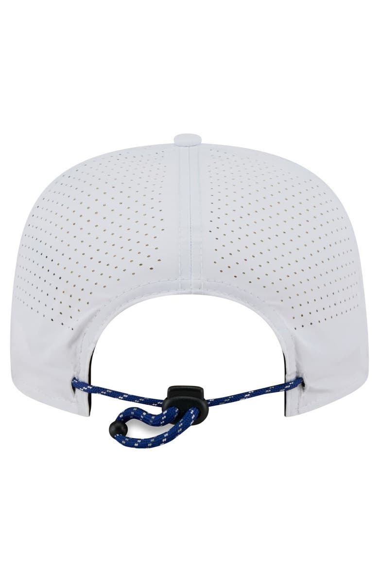 New Era Men's New Era White Los Angeles Dodgers Perforated Golfer Snapback Hat, Alternate, color, 