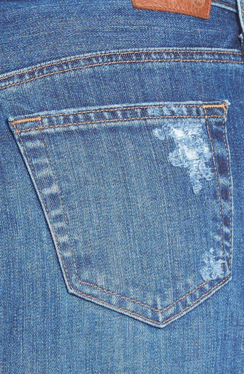 AG 'Erin' Denim Pencil Skirt, Alternate, color, 