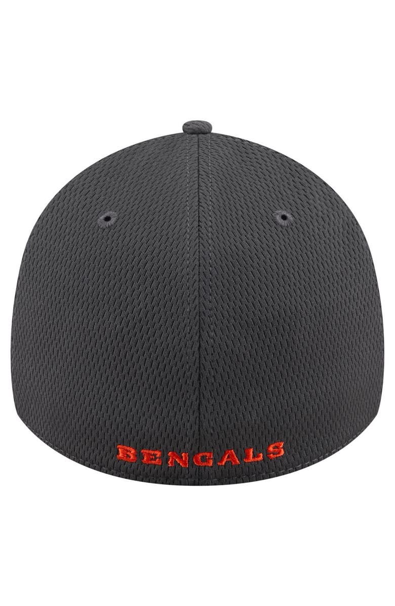 New Era Men's New Era Graphite Cincinnati Bengals  Main 39THIRTY Flex Hat, Alternate, color, 