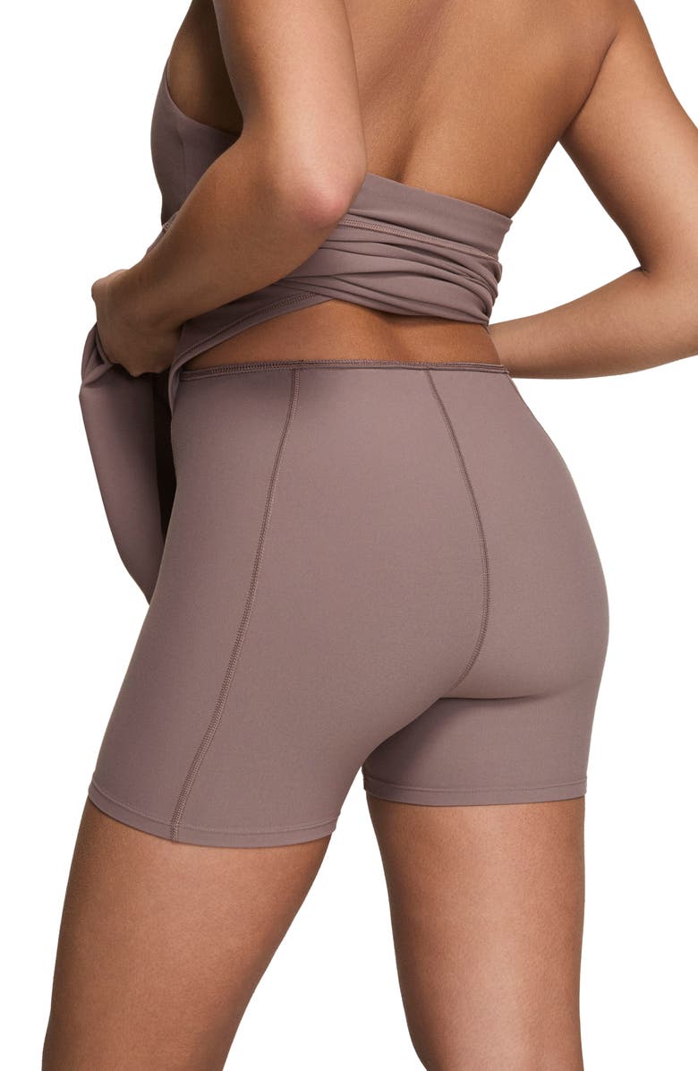 SPANX<sup>®</sup> OnForm Halter Mini Sundress, Alternate, color, Smoke