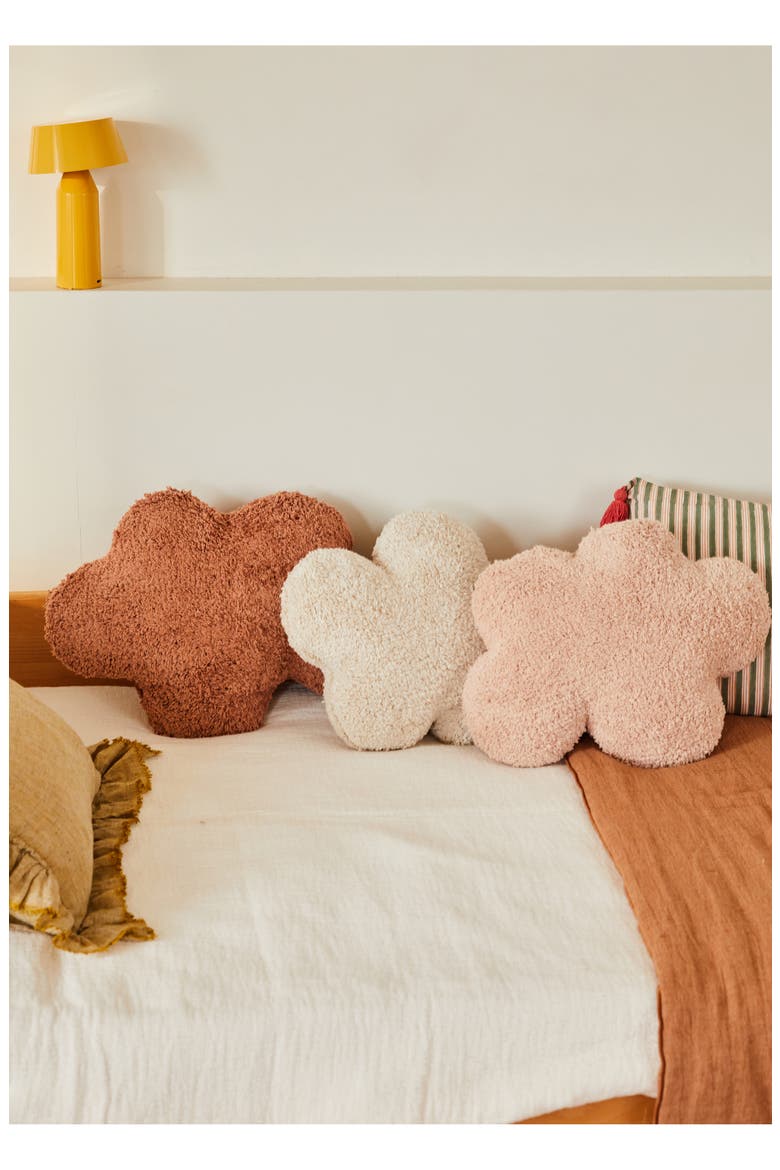 Cloud Floor Cushion, Alternate, color, CHESTNUT