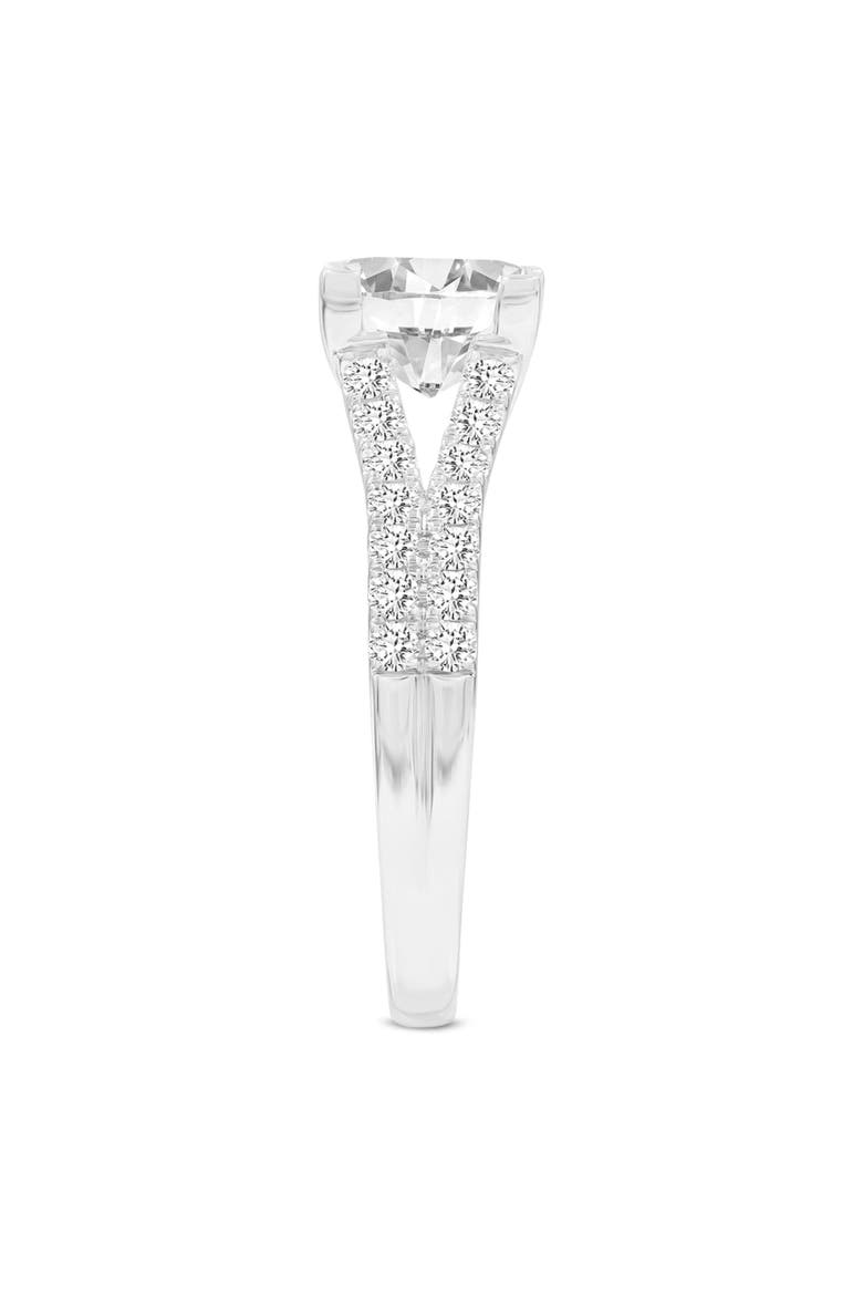 Parineeta 14K Gold Princess Cut Lab Grown Diamond  Engagement Ring - 1.95 Ct, Alternate, color, 14K White Gold